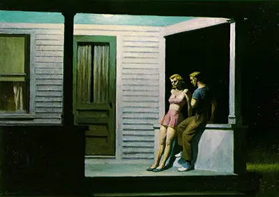 Sommerabend Edward Hopper
